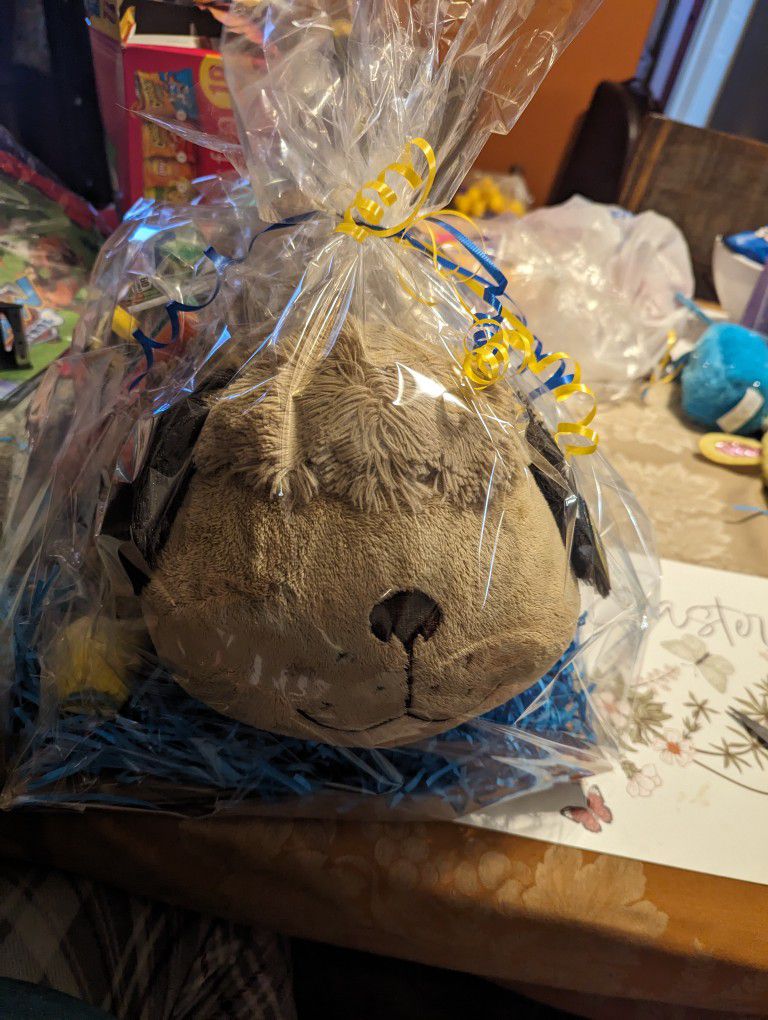 Brown Pillow Pet Easter Basket For Sale 