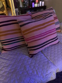 3 News Hand Woven Wool Pillows Moroco