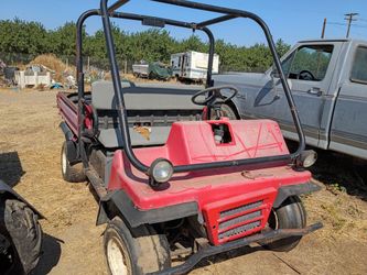 Parting out Kawasaki mule has blown engine