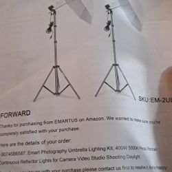Umbrella Lighting Kit (Emart)