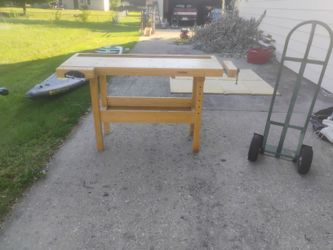 Working Table With Two Bench Bosses Attacked