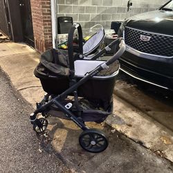UppaBaby Vista Stroller For 2 with Accessories
