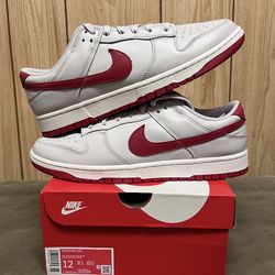 Nike Dunk Grey Varsity Red
