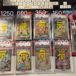 Pokemon Card Lot PSA Slab ( Mostly PSA 10)