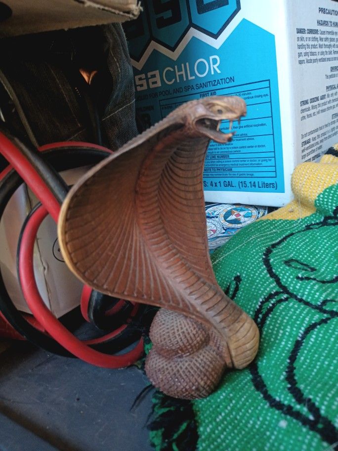 Hand Carved Snake