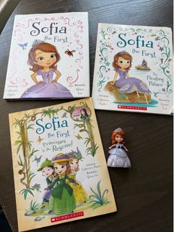 Sofia Princess books and figurine