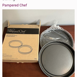 Pampered Chef Torte Pan Set 1706