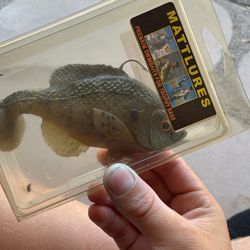 Original Matt Lewers Mail, Blue Gill From 1996 Swim Bait