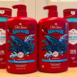 Old Spice Body Wash Bundle (4 For $26)