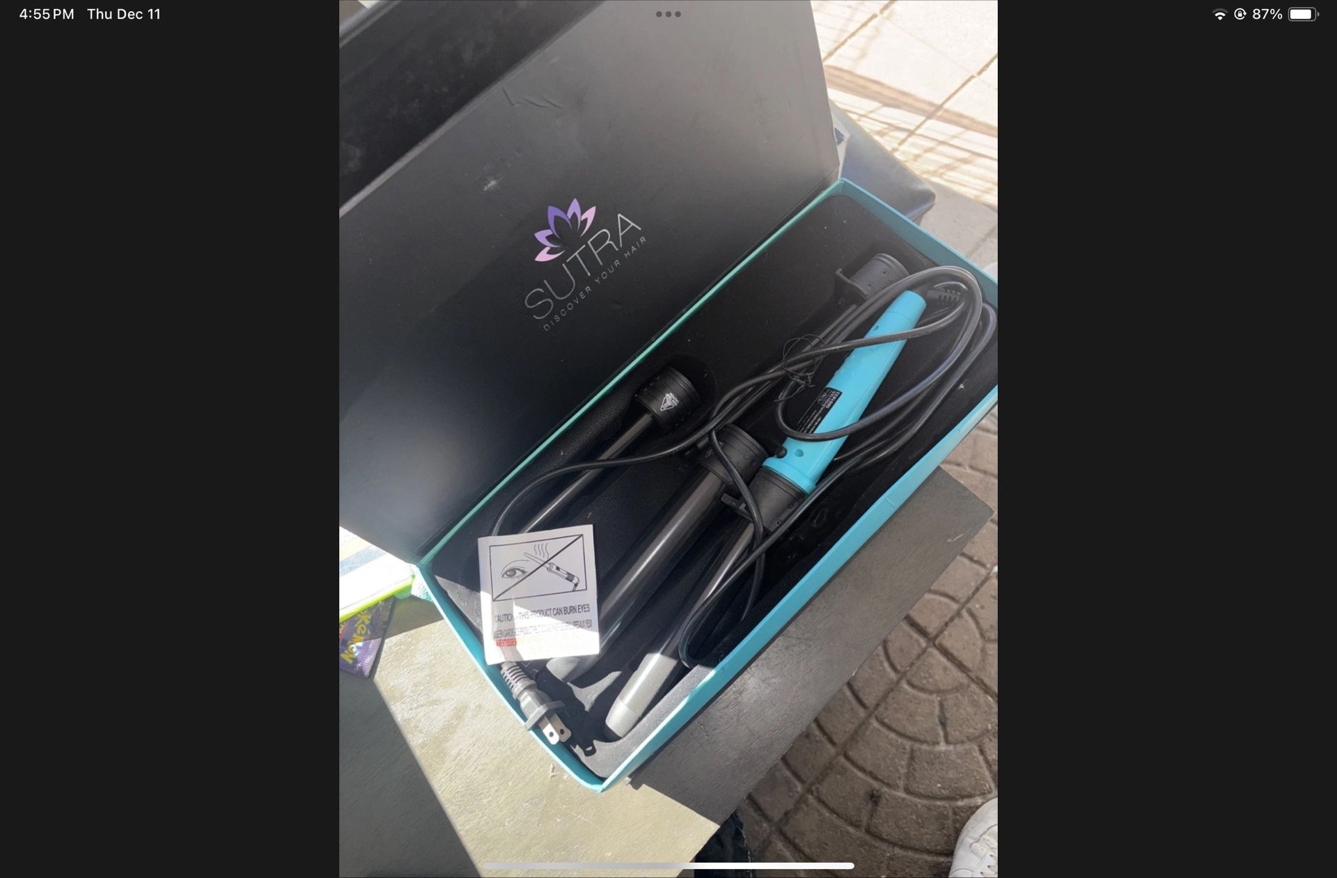 Sutra 4 Interchangeable Curlers Turquoise