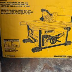 Dewalt Table Saw 