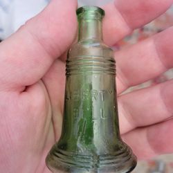Vintage Liberty Bell Vintage Bottle Great Detail/Condition 