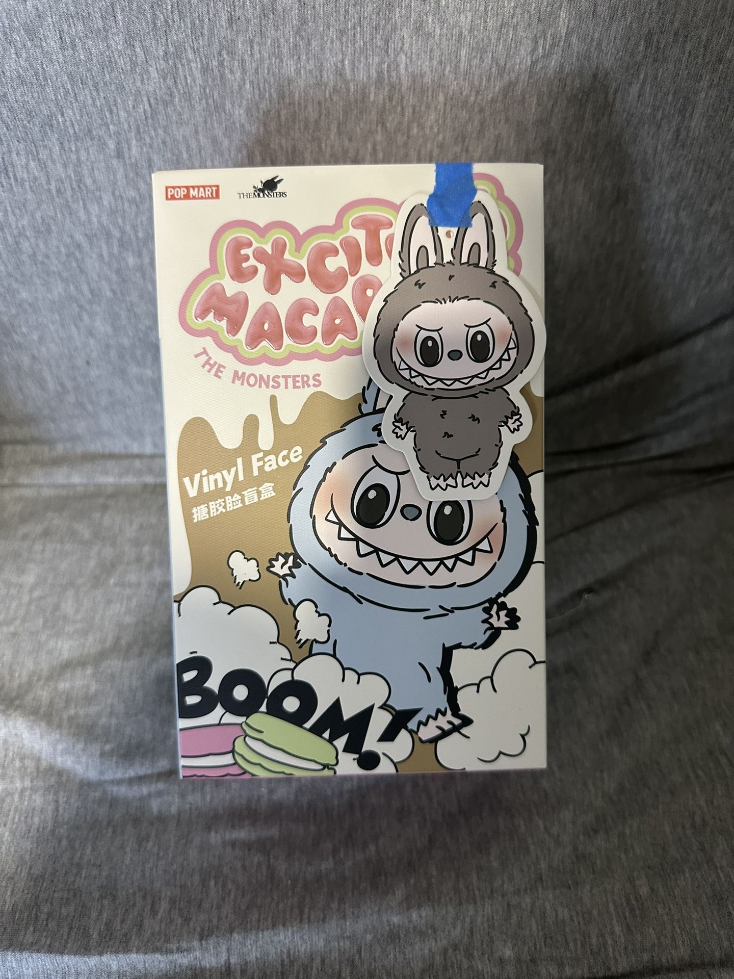 LABUBU THE MONSTERS - Exciting Macaron Vinyl Face SESAME BEAN