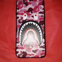 Pink Bape Shark iPhone 7/8 Case