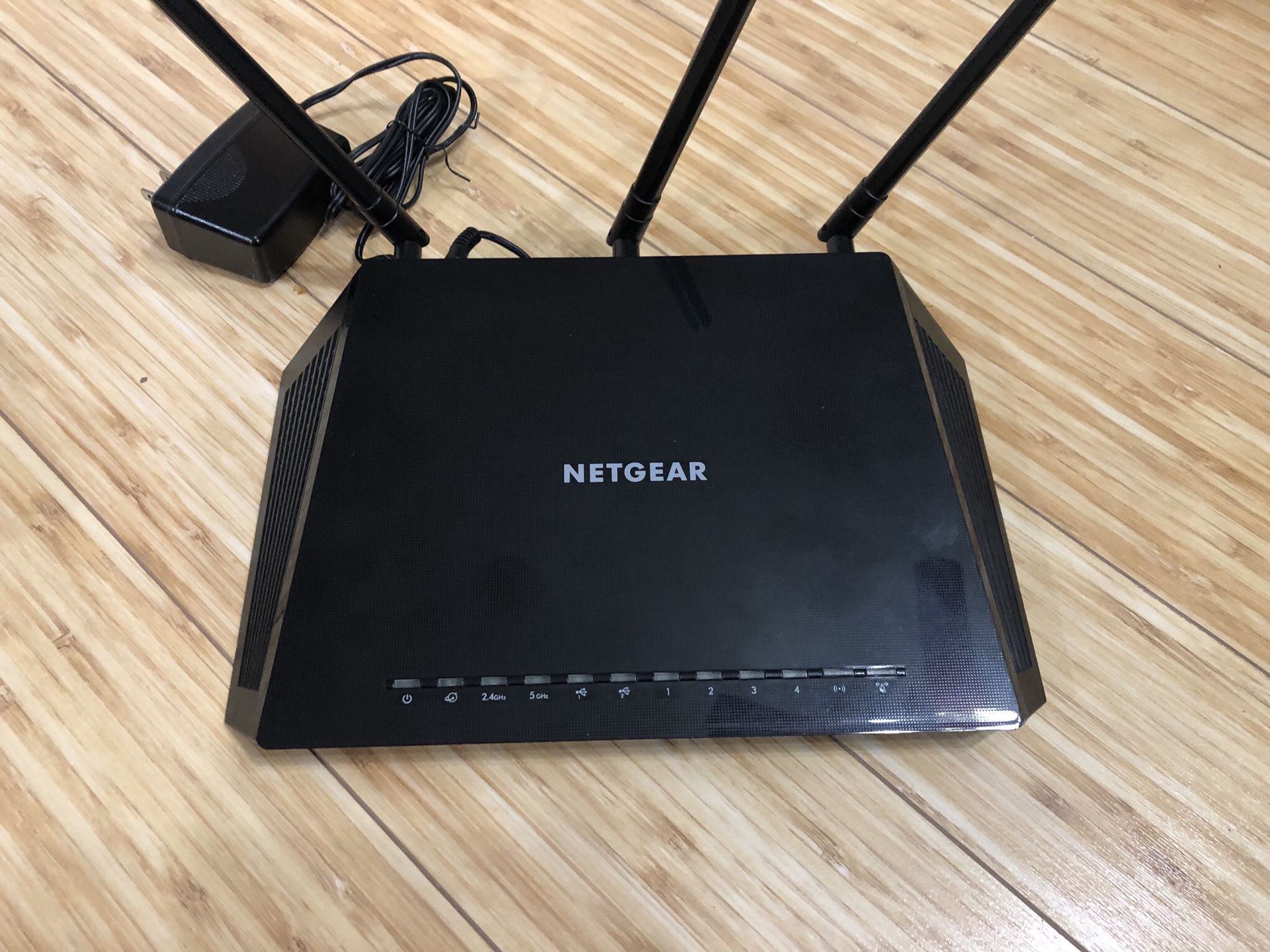 Netgear Smart WiFi Router and Netgear Modem