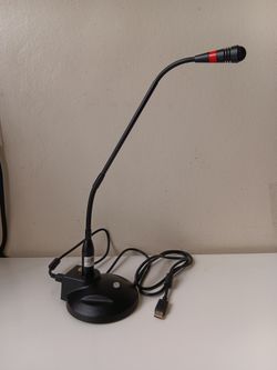 SoundTech GN-USB-2 Desktop Gooseneck USB Microphone - Noise Canceling