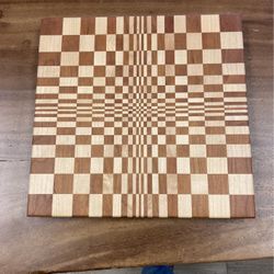 Optical Illusion Cutting Board