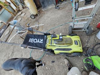 RYOBI ELECTRIC LAWNMOWER