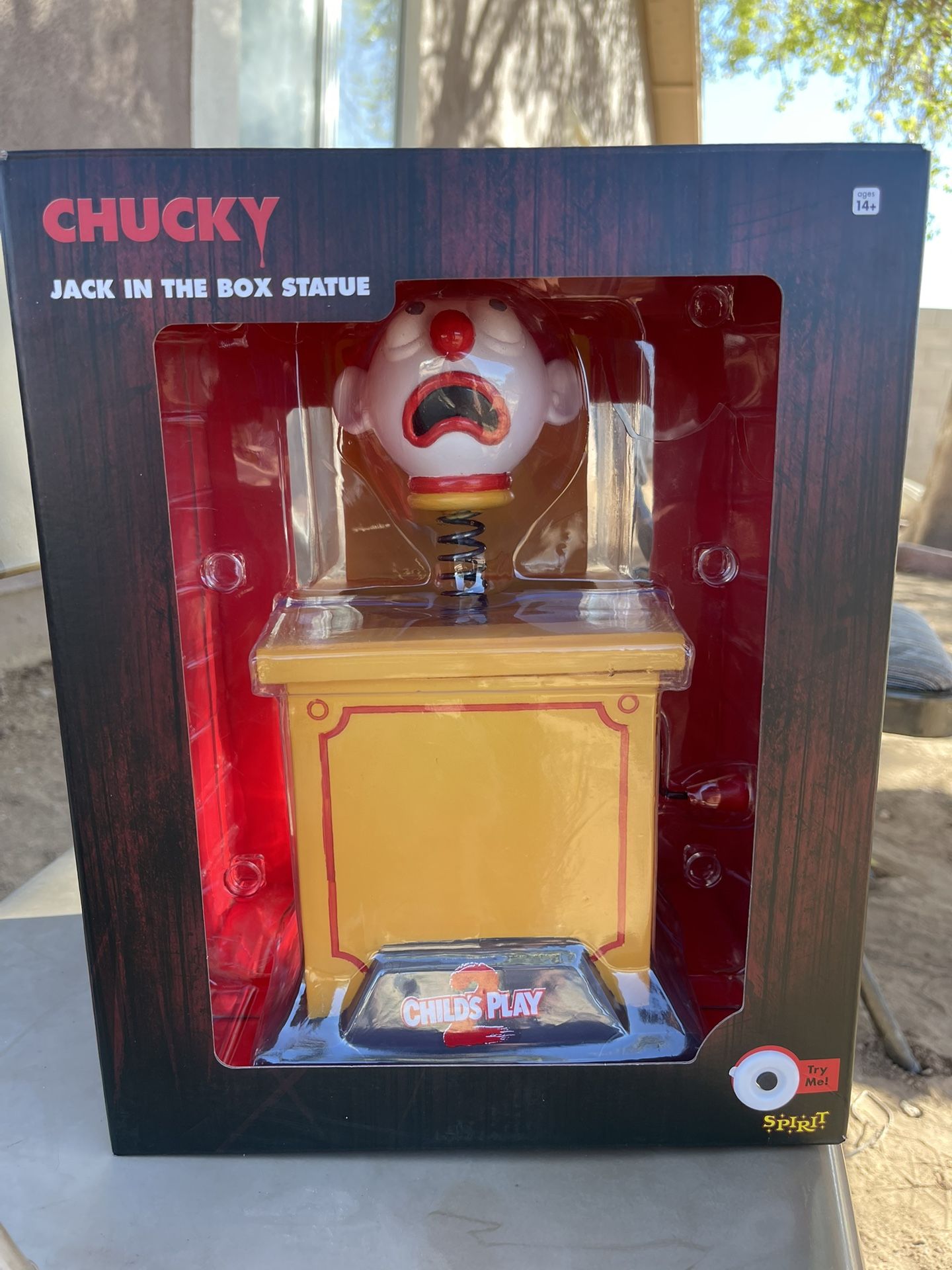 Chucky Child’s Play 2 Jack In The Box Statue