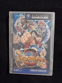 Japanese variant one piece GameCube game