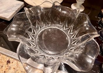 Beautiful glass bowl