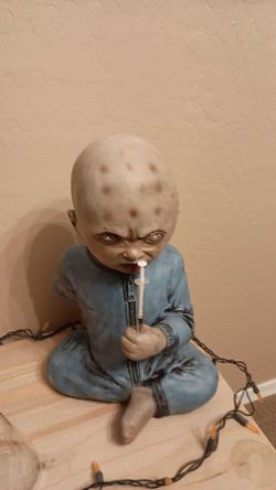 Creepy Baby Horror Prop Figurine