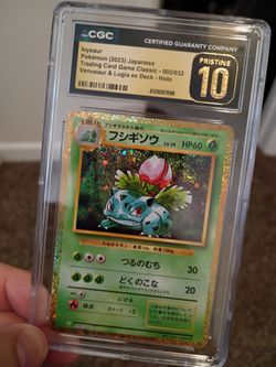 Ivysaur pristine 10