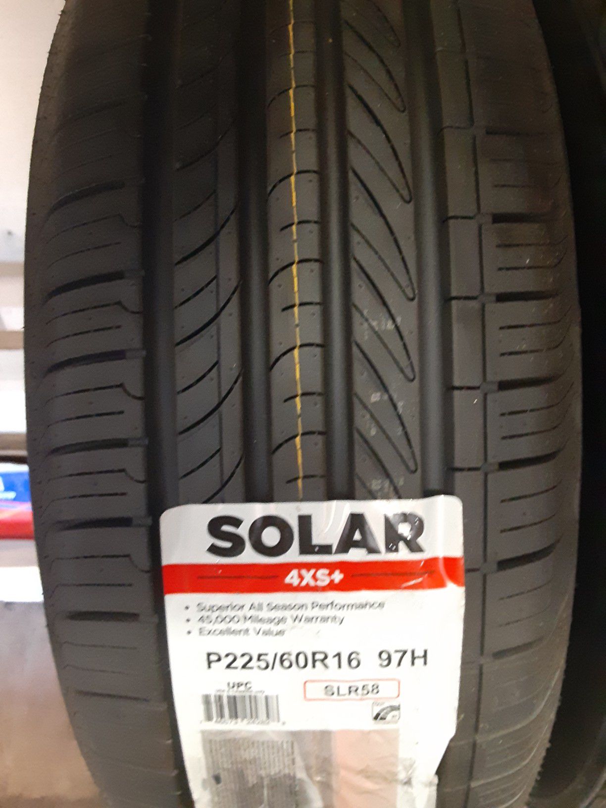 Set of 4 new tires 225/60r16