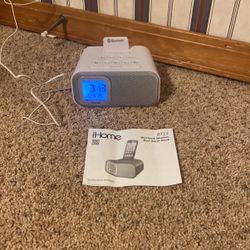 Bluetooth Speaker/Alarm Clock