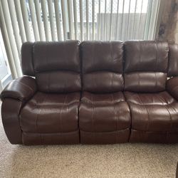Leather Couch 