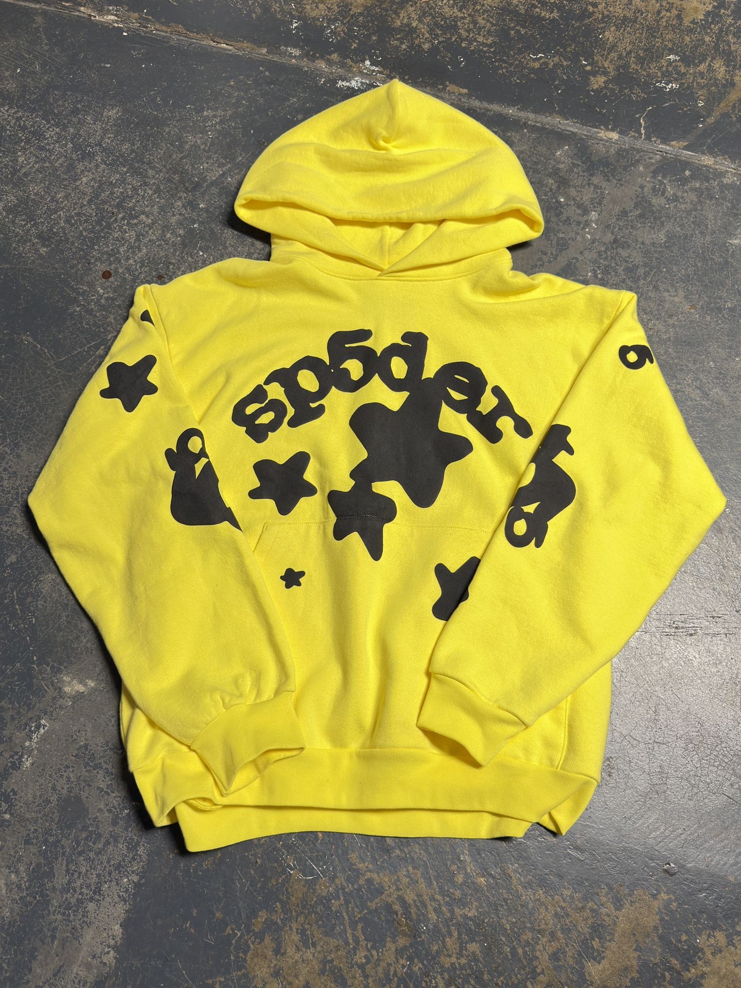 Sp5der Hoodie Beluga Gold (Large)