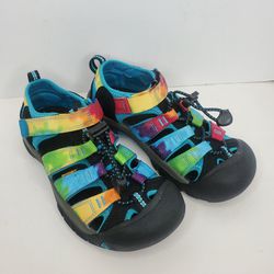 Keen Newport H2 Hybrid Waterproof Sandals Shoes Big Kids Size 2 Multi-Color