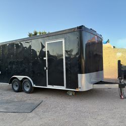 2020 Interstate Enclosed Trailer 8.5x18