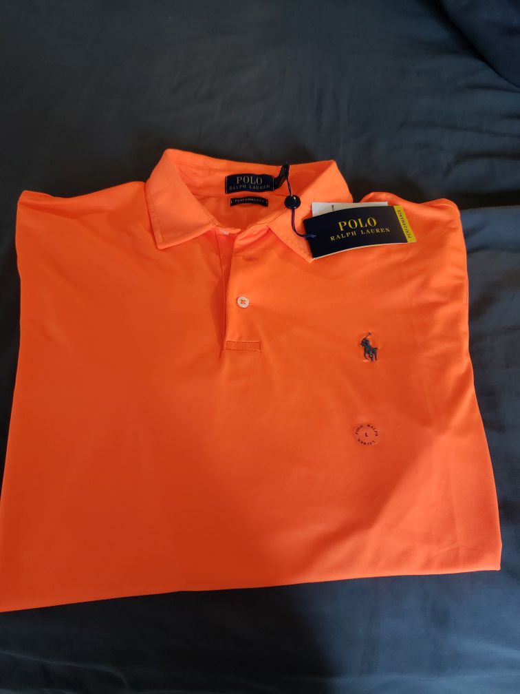 Polo Ralph Lauren Performance shirt orange
