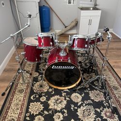 Ludwig 5 Piece Drum Set