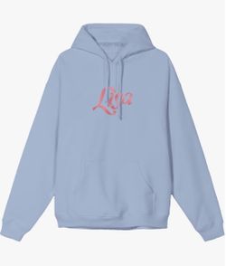 LISA Unisex Adult Official Merch Logo Hoodie