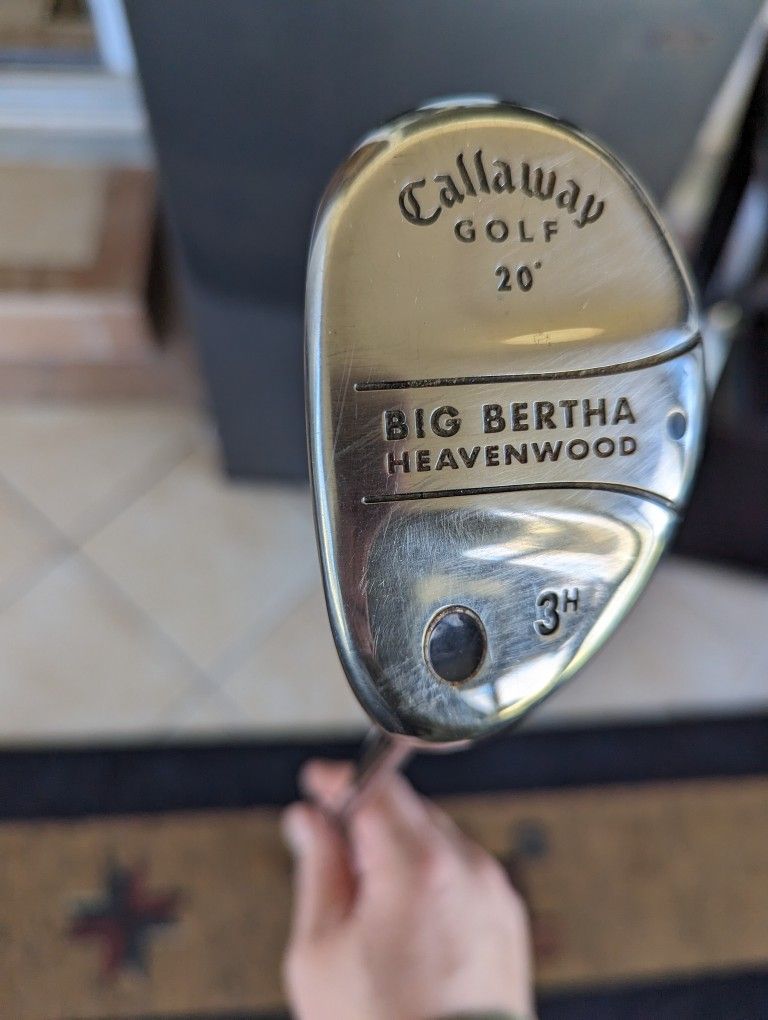 Callaway Big Bertha Heavenwood Hybrid 20° 3H Left Handed 