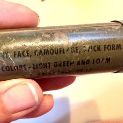 WW2 Face Paint In Metal Tube
