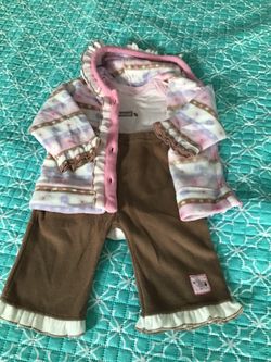 RENE REFE New girl 3 pcs set 6-9 months