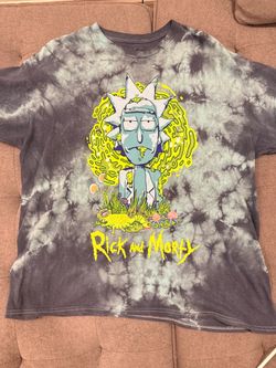 Rick and Morty Tie-Dye Graphic T-Shirt