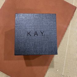 10 K White Gold New Kay Hoops 