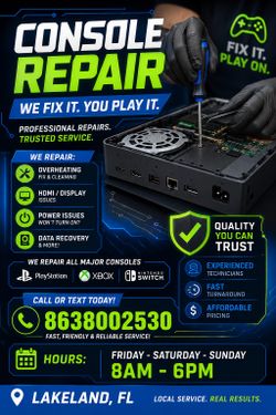 CONSOLE REPAIR