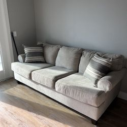 Cream Couch 7’10”x3’4”