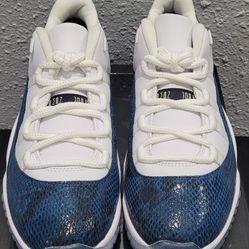 Jordan Retro 11 Low Snakeskin Size 9