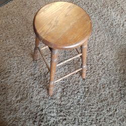 oak stool