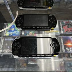 PlayStation PSP With Charger $140-$150 Each Gamehogs 11am-7pm