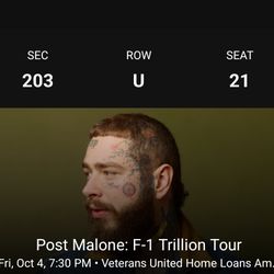 Post Malone October 4th