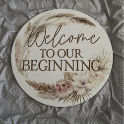 Boho Wedding Decor Signs 