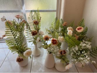 11 centerpiece flower arrangements woodsy boho modern midcentury with flowers and vase perfect for wedding bridal shower baby shower or event centerpi
