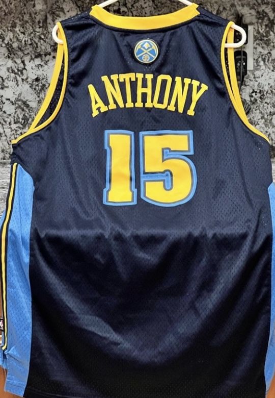 Carmelo Anthony Denver Nuggets Basketball Jersey Mens XL